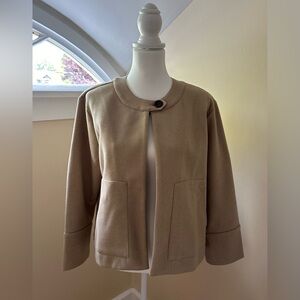NWT Banana Republic Factory jacket - camel color - size large.